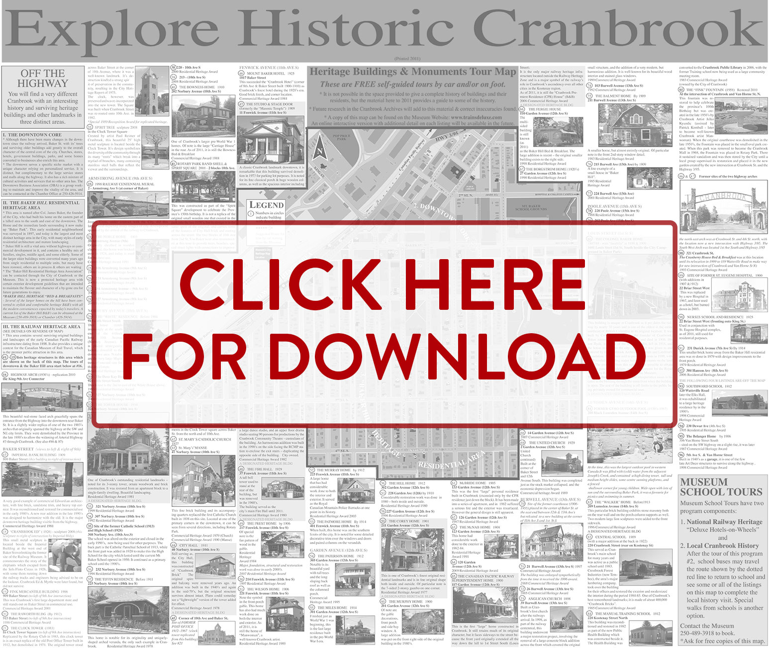 Download Baker Hill Heritage Map