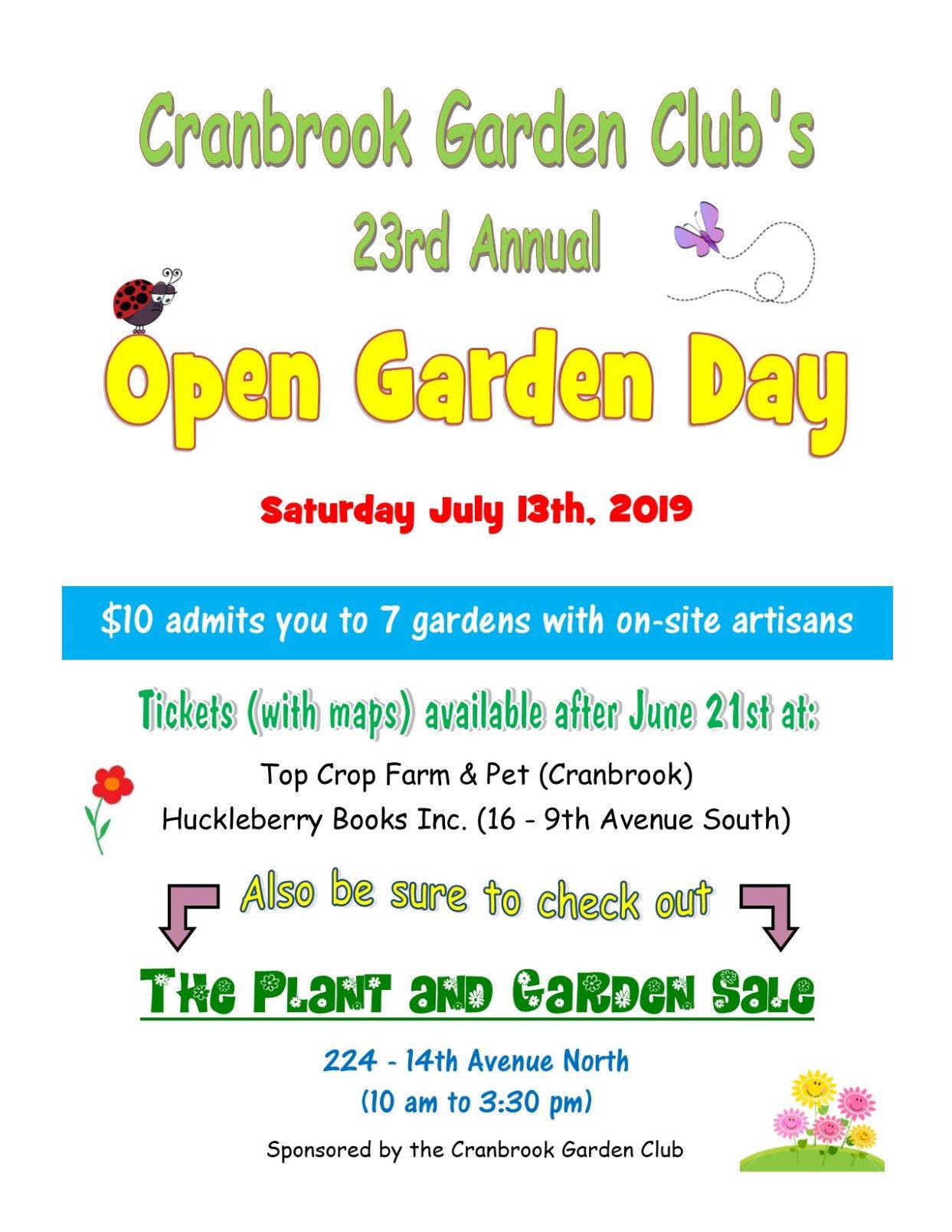 gardening event cranbrook bc