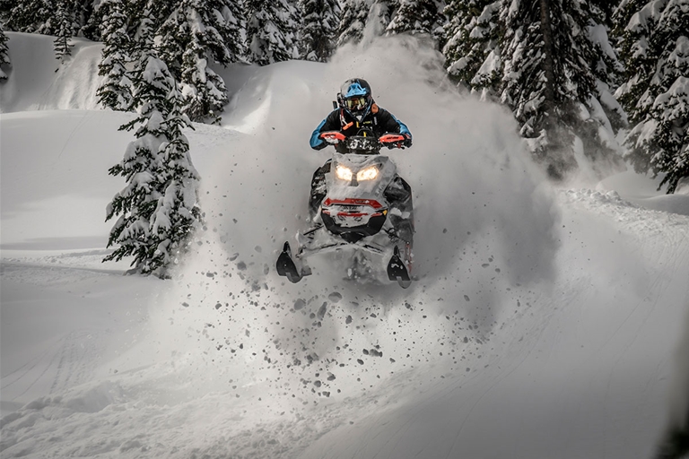 Snowmobiling Around Cranbrook