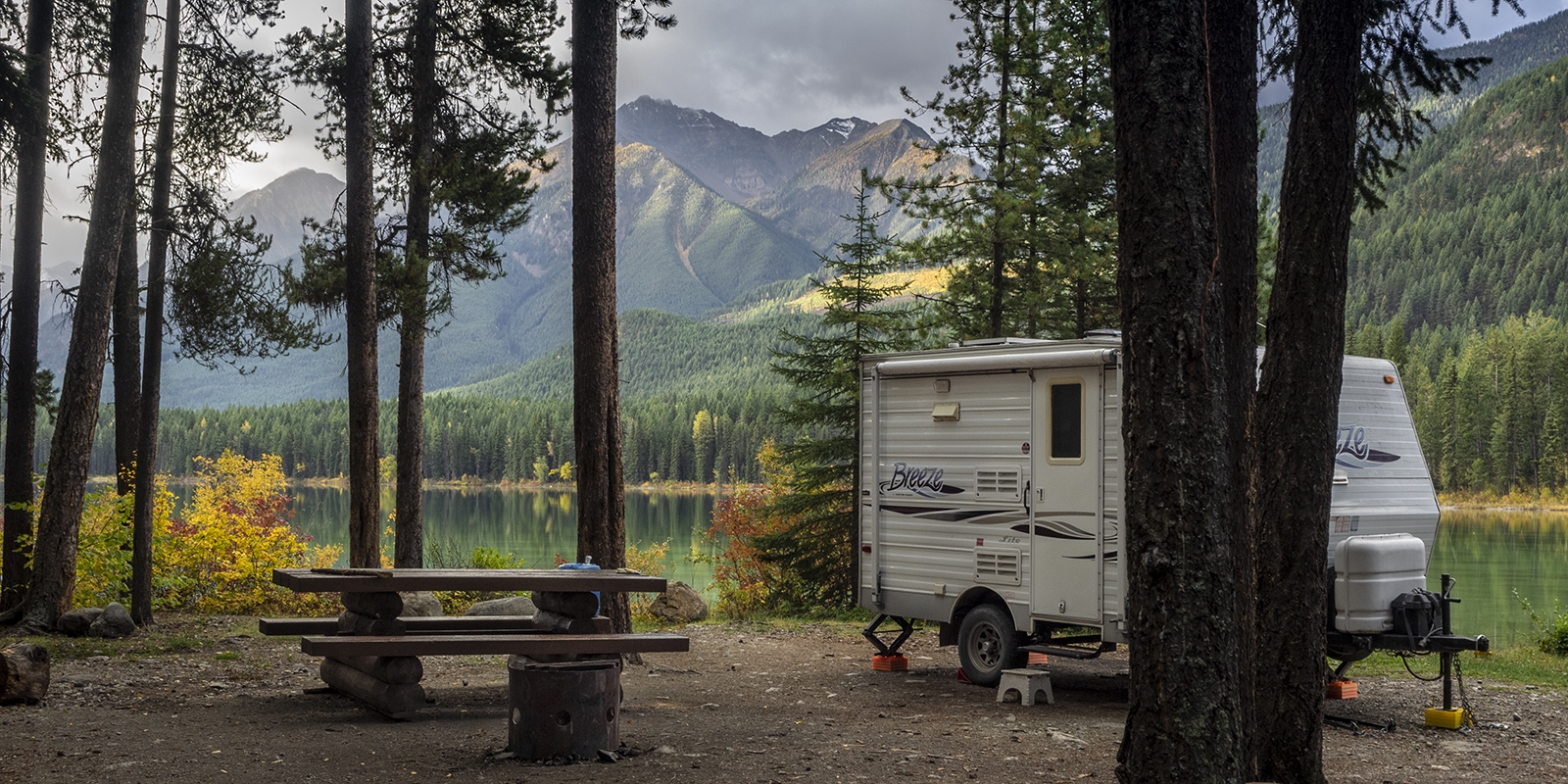 Camping in Cranbrook, BC